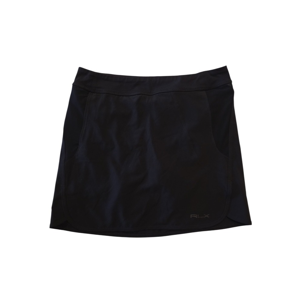 RLX Ralph Lauren Womens Small Black Athletic Golf Tennis Skort Skirt Pickleball